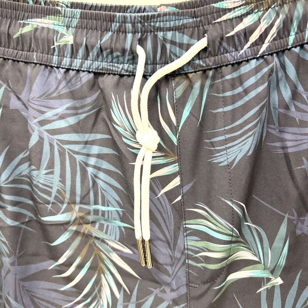 Maamgic Swim Shorts Mens 2XL  Colorful Drawstring  2 Zip Pockets 16"X 36" - Picture 2 of 7